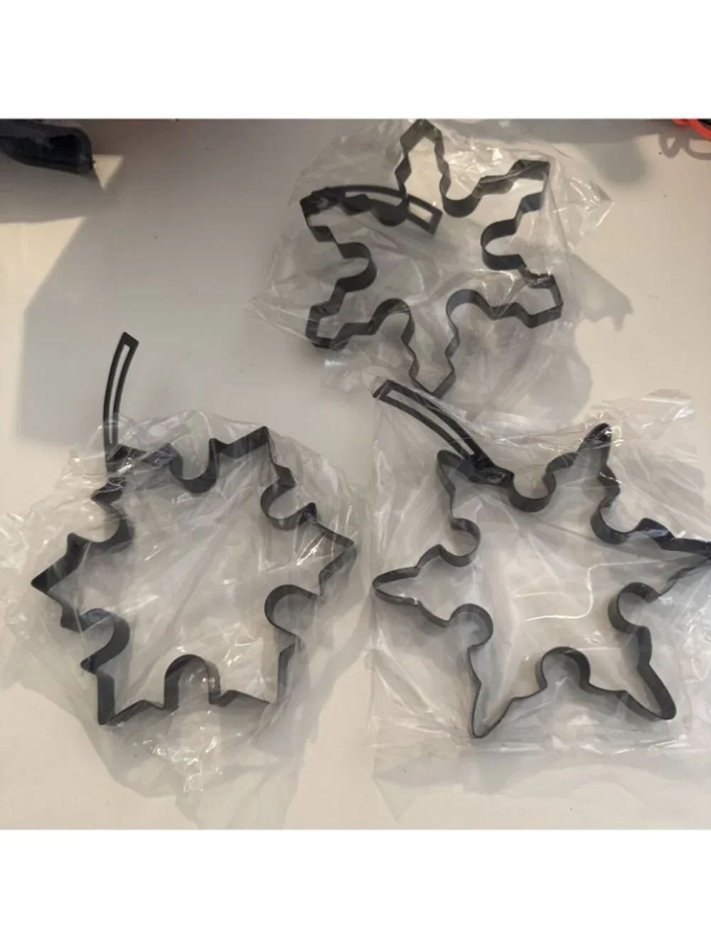 Williams - Sonoma Snowflake Pancake Molds  -  Set Of 3